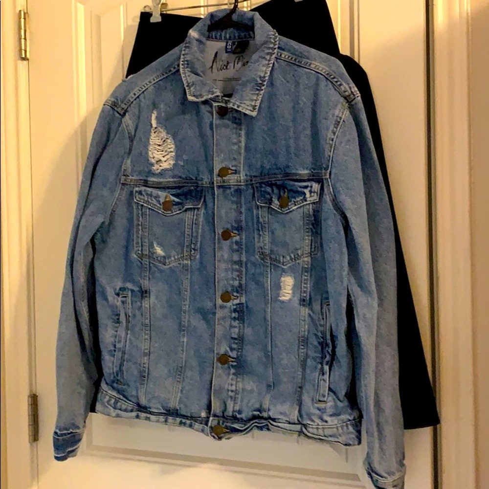 Nicki Minaj denim jacket